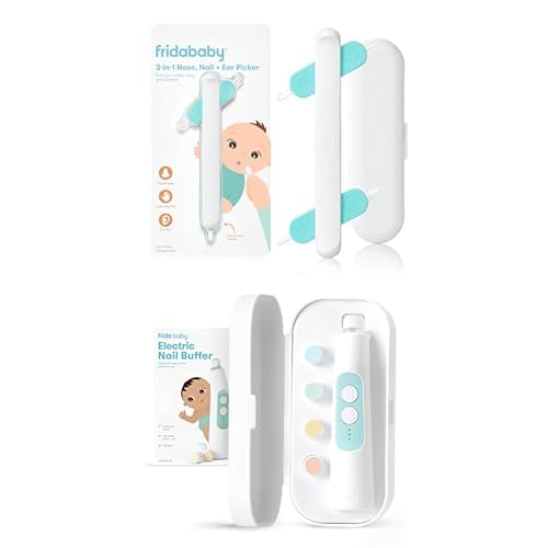 Baby Nose Ear Cleaner and Electric Nail Trimmer Set