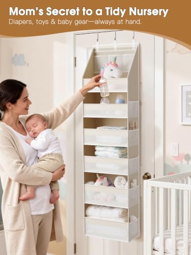 Over the Door Baby Essentials Storage Organizer