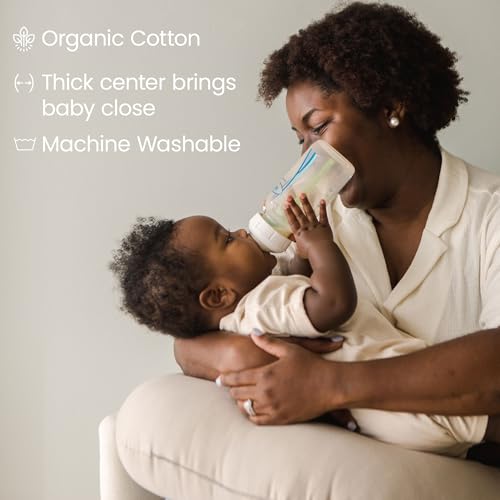 Organic Baby Nursing Pillow for Breastfeeding Support