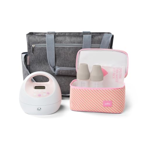 Electric Breast Milk Pump with Tote and Cooler