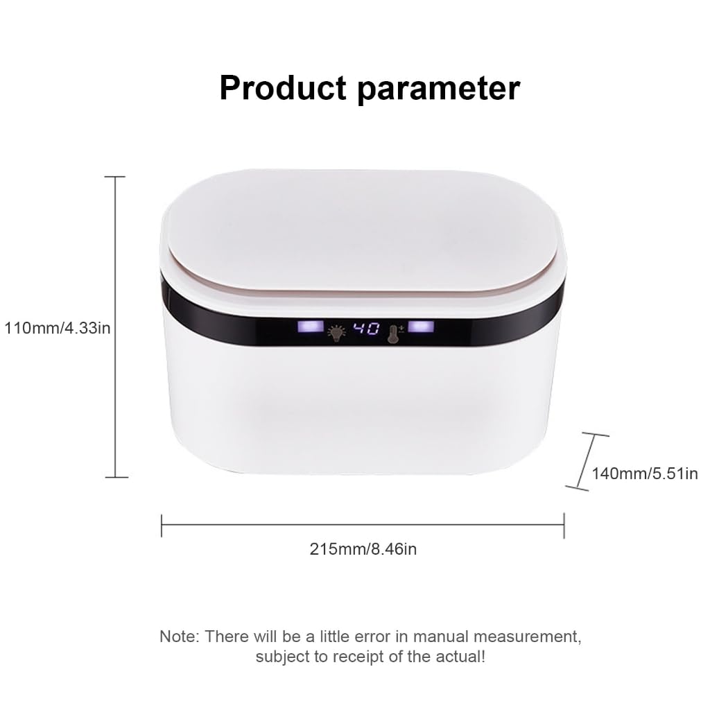 Baby Wipe Warmer with Night Light and Adjustable Temperature