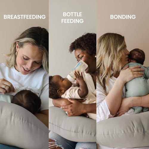 Organic Baby Nursing Pillow for Breastfeeding Support