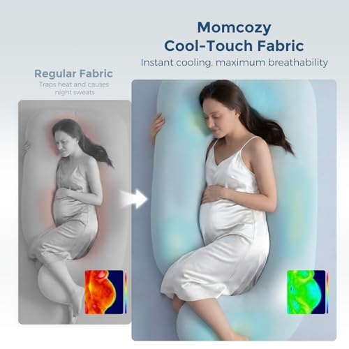 U Shaped Full Body Pregnancy Pillow with Removable Cover
