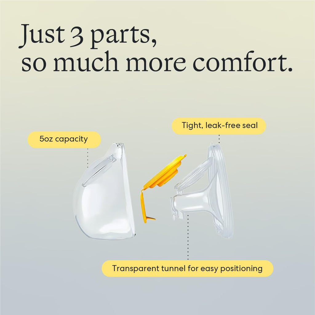 Electric Breast Pump with Hands Free Collection Cups