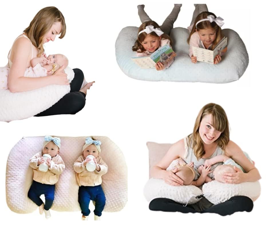6 in 1 Twin Nursing Pillow with Travel Bag