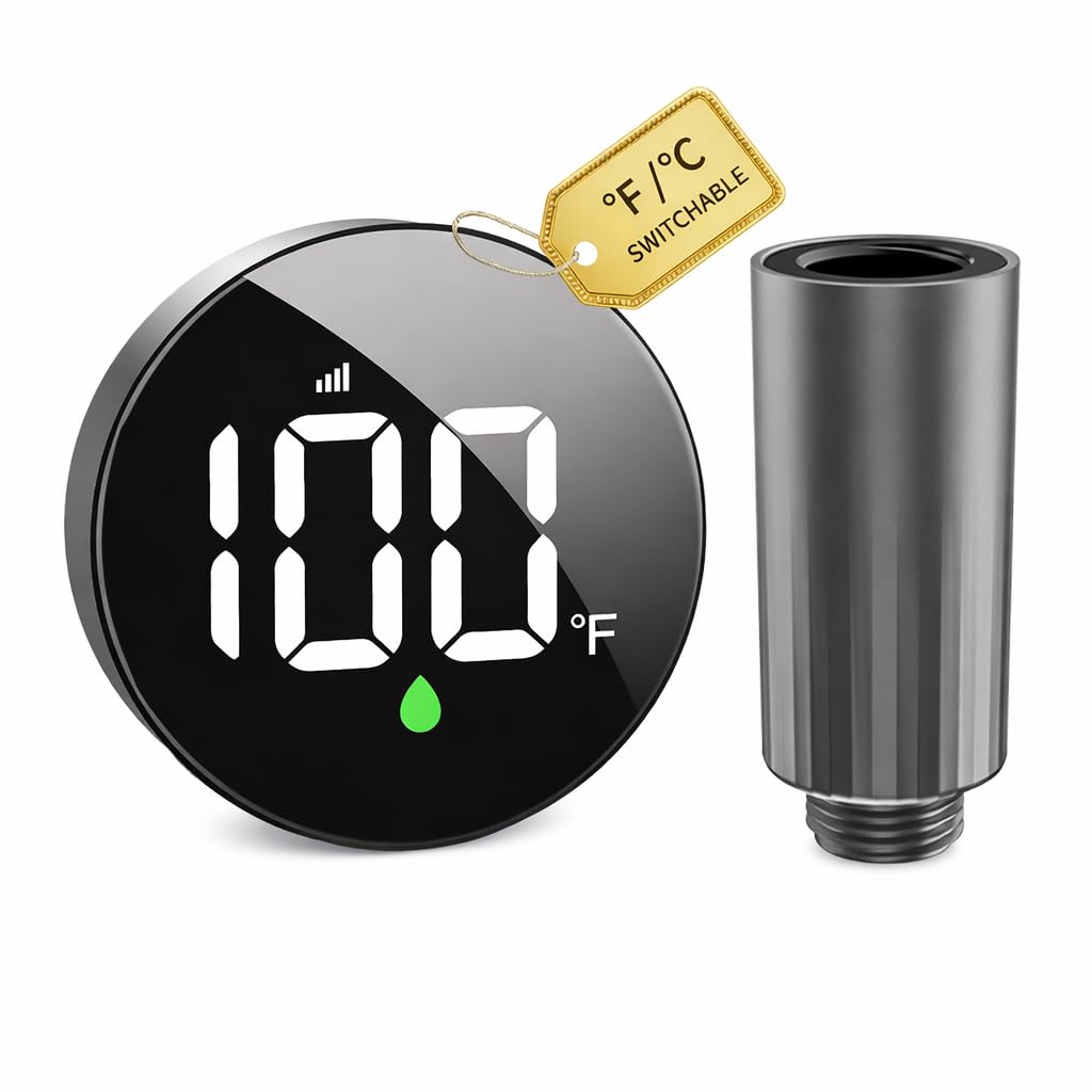 Digital Shower Water Temperature Display Thermometer