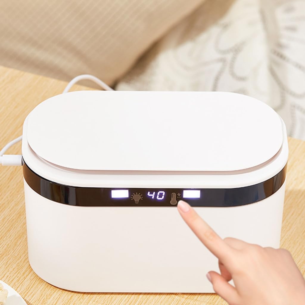 Baby Wipe Warmer with Night Light and Adjustable Temperature