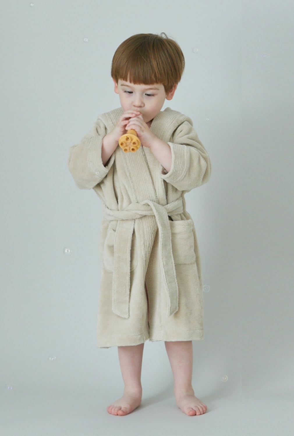 Ultra Soft Hooded Quick Dry Kids Bathrobe
