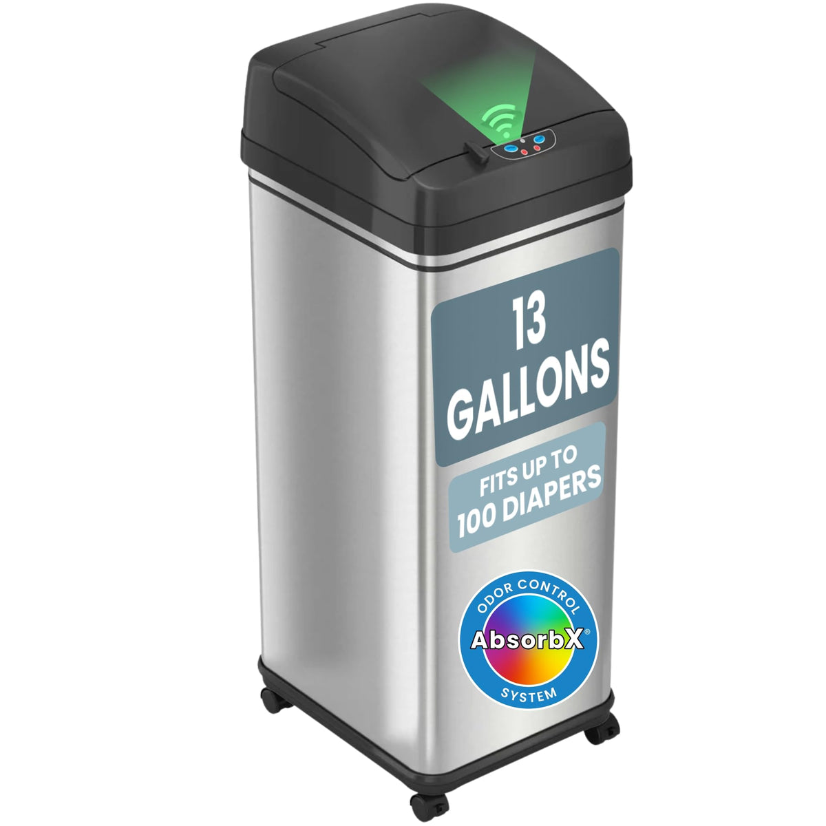 Touchless Sensor Baby Diaper Pail 3 Gallon