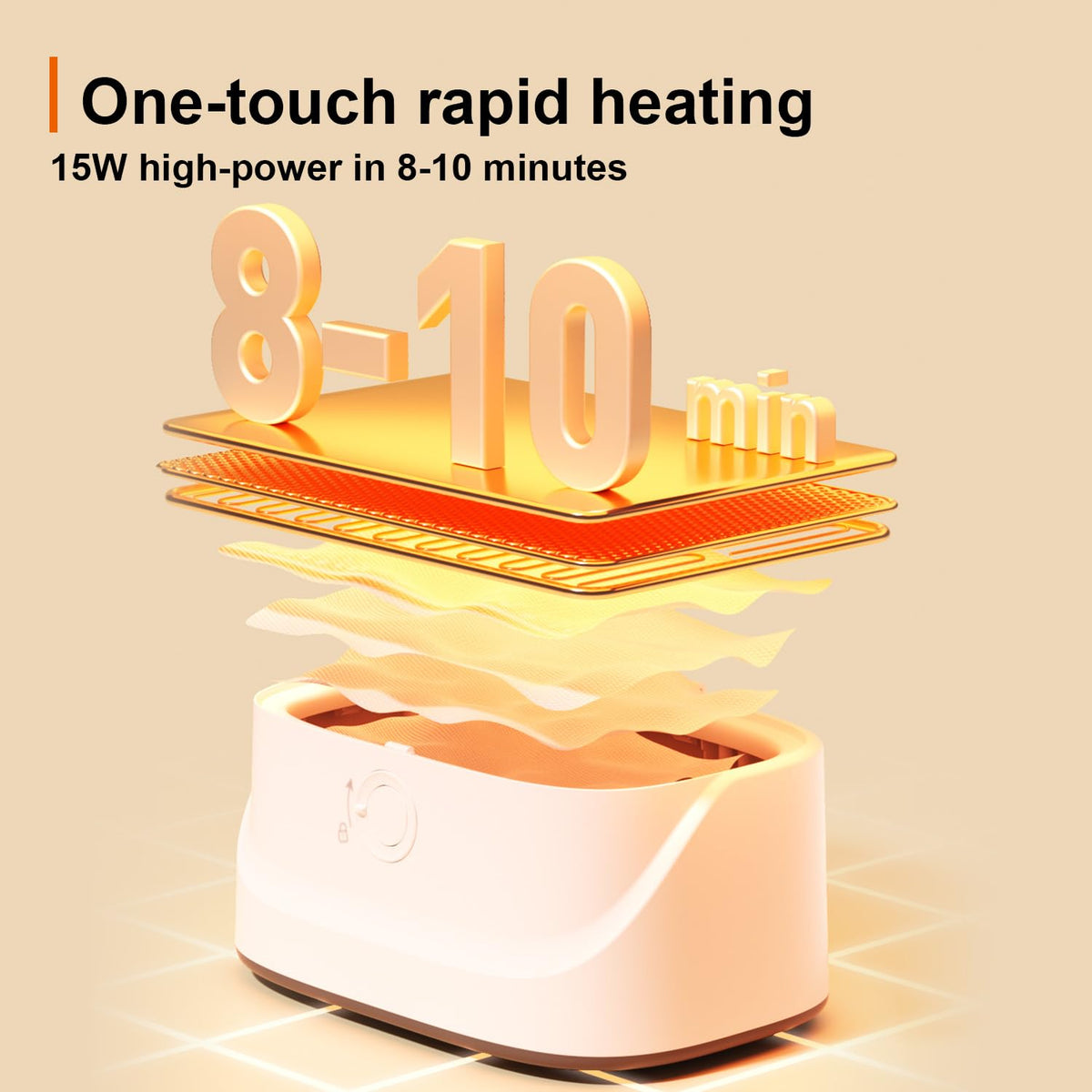 Baby Wipe Warmer with Night Light and Temperature Display
