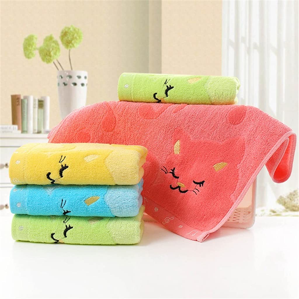 Soft Cotton Baby Bath Towel and Washcloth