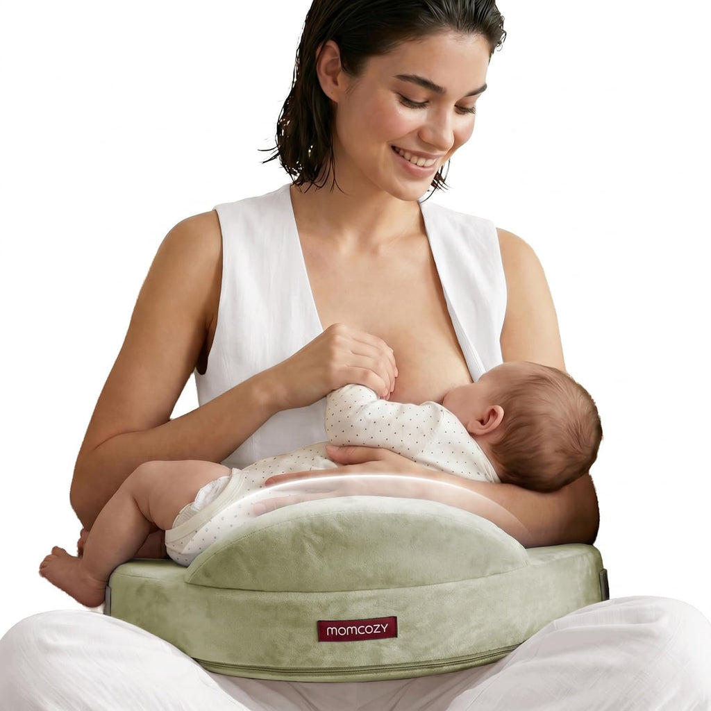 Memory Foam Nursing Pillow with Adjustable Support