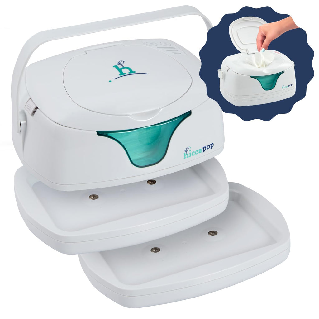Baby Wipe Warmer and Dispenser with Changing Light