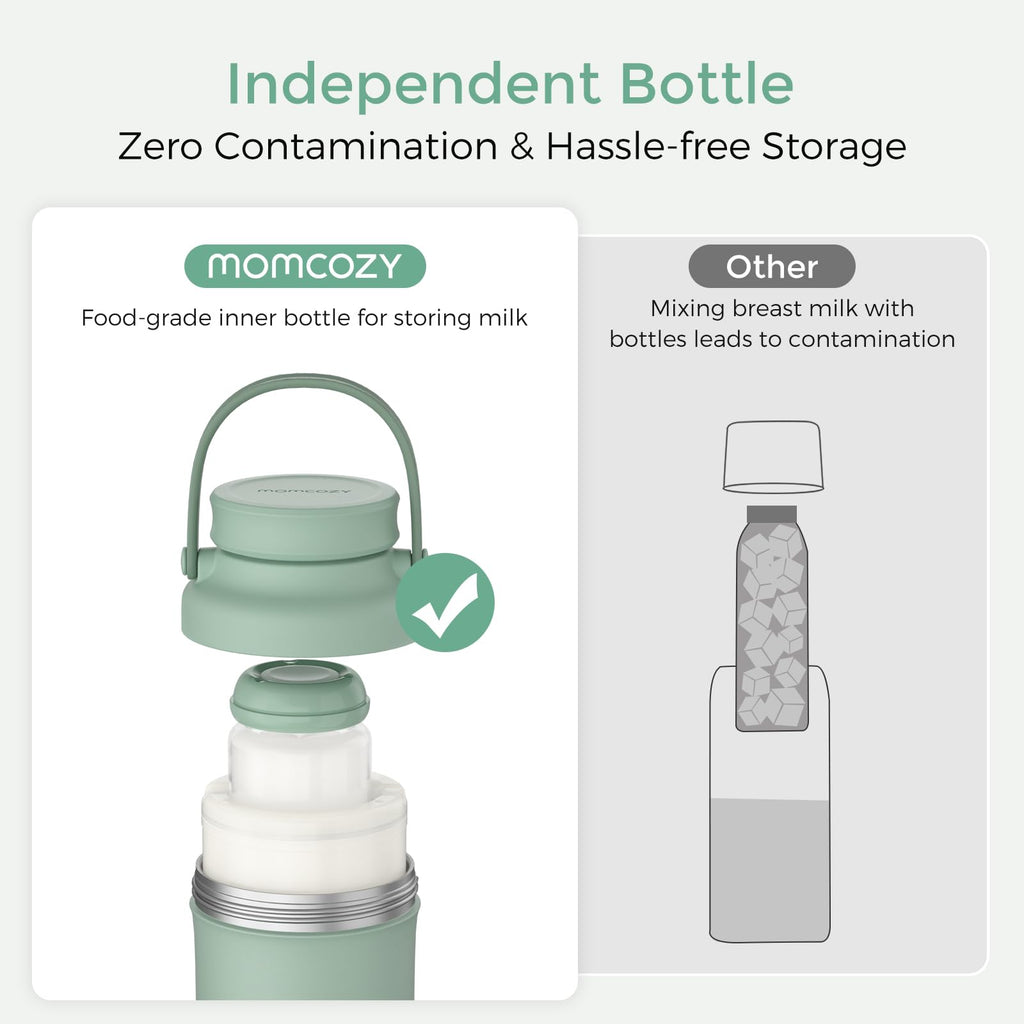 Portable Breast Milk Cooler and Storage Bag