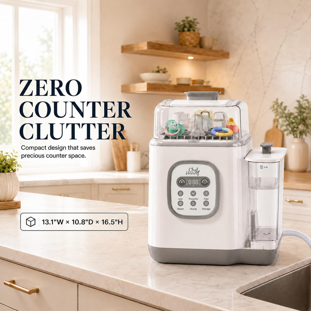 All in One Baby Bottle Washer Sterilizer and Dryer