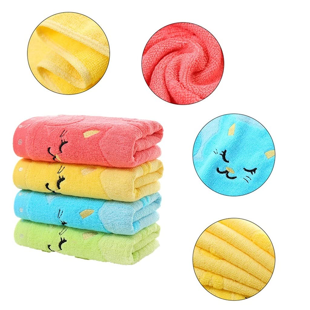 Soft Cotton Baby Bath Towel and Washcloth