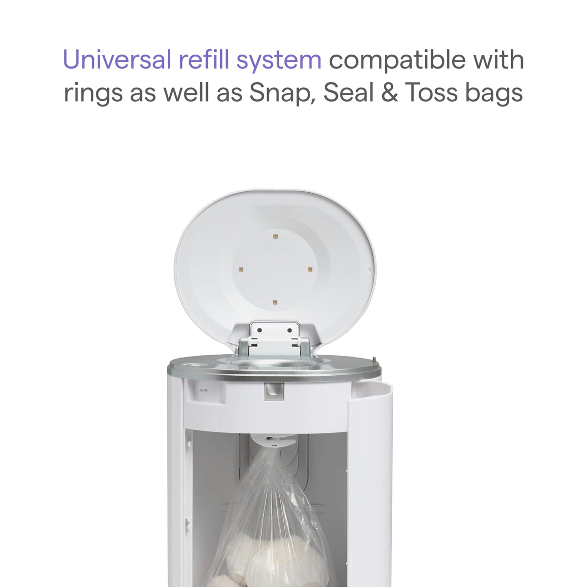 UV Baby Diaper Pail with Odor Control