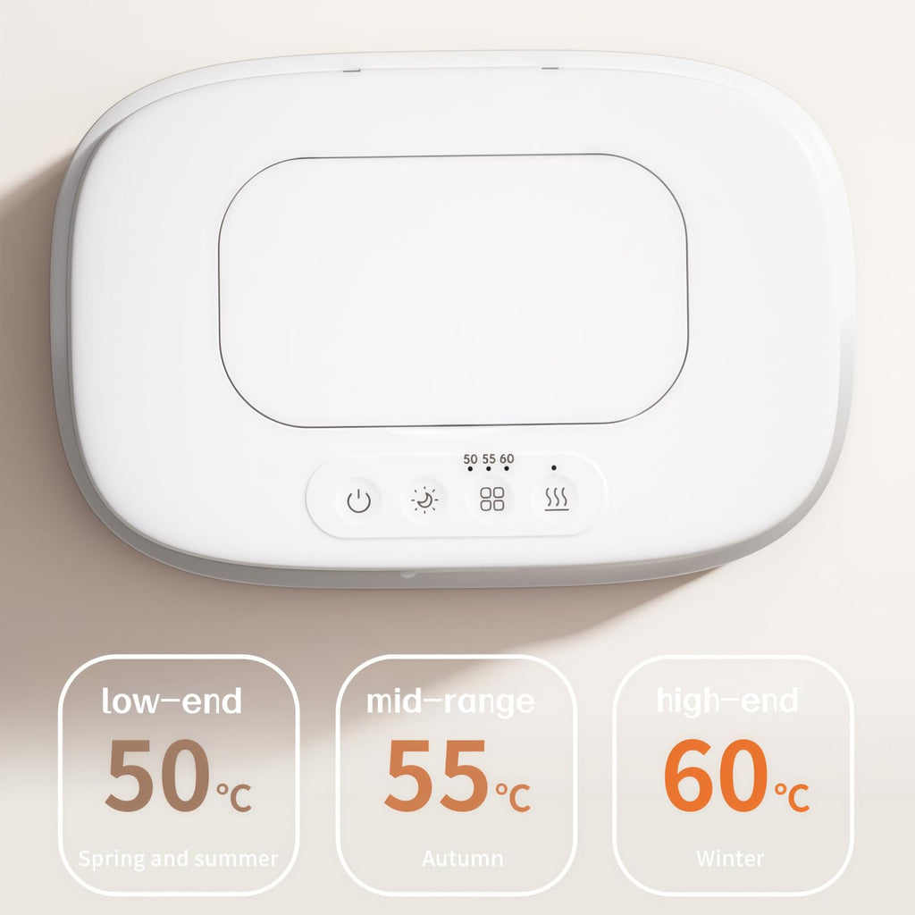 Large Capacity Baby Wipe Warmer with Temperature Control
