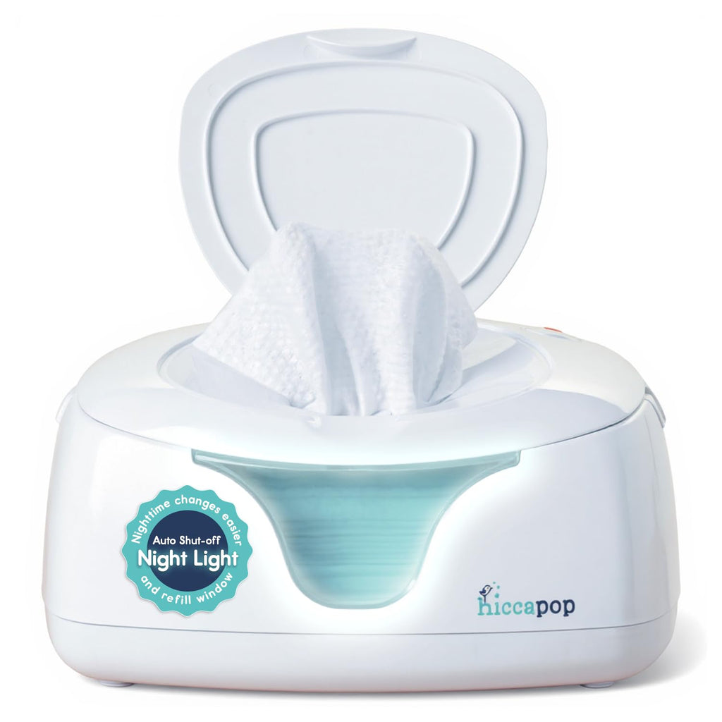 Baby Wipe Warmer and Dispenser with Changing Light