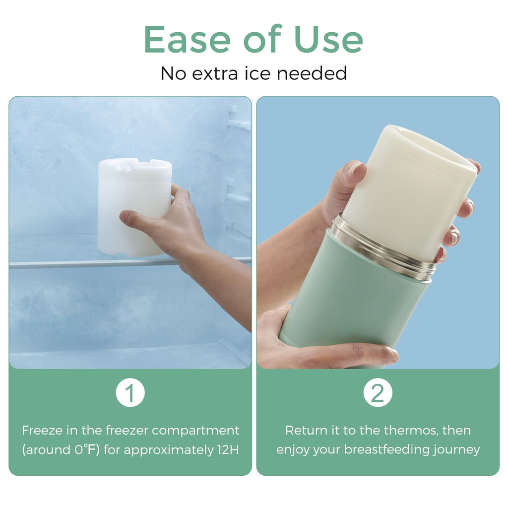 Baby Bottle Washer and Portable Breast Milk Cooler