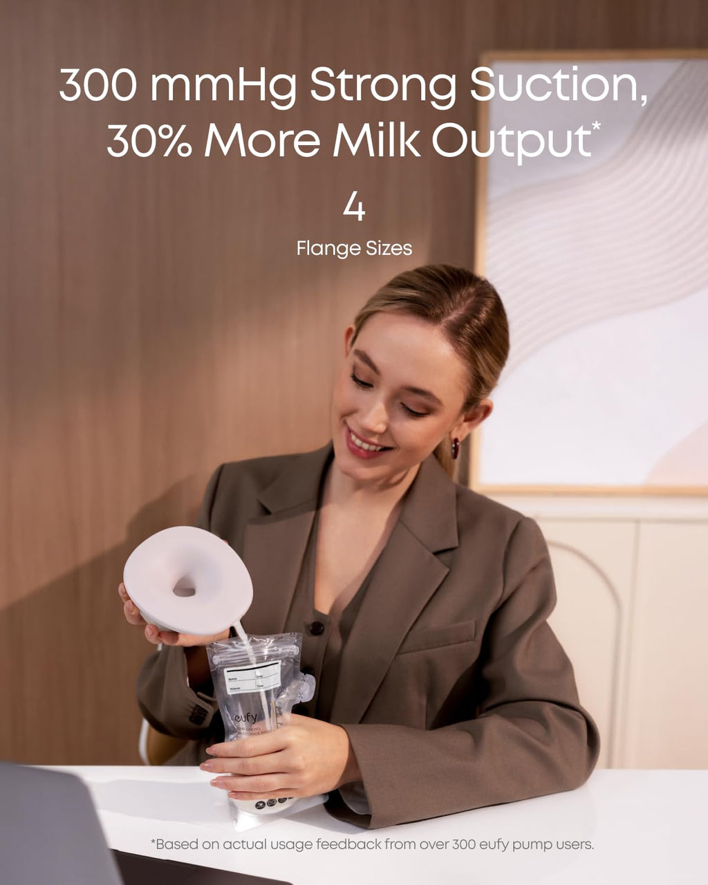 Heated Wearable Breast Pump