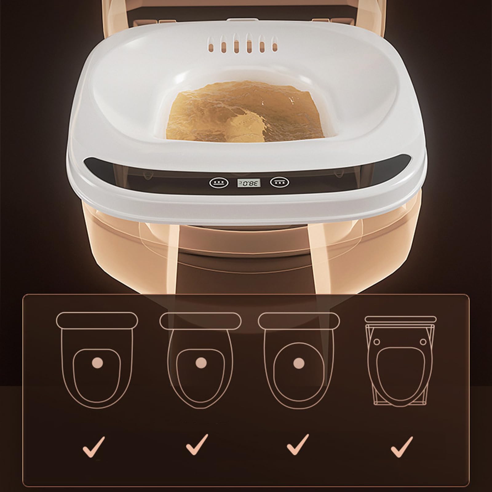 Electric Sitz Bath Basin for Postpartum Care