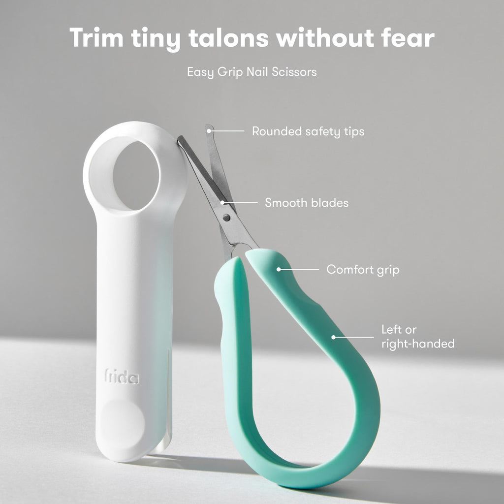 Baby Grooming Kit with Brush Comb Nail Scissors and File