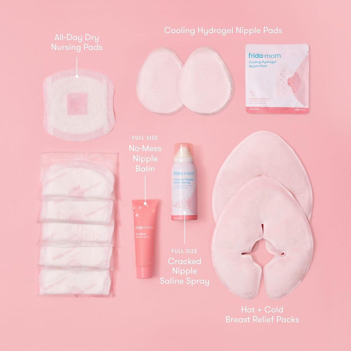 Breastfeeding Essentials Kit for Nursing Mothers 13 Piece