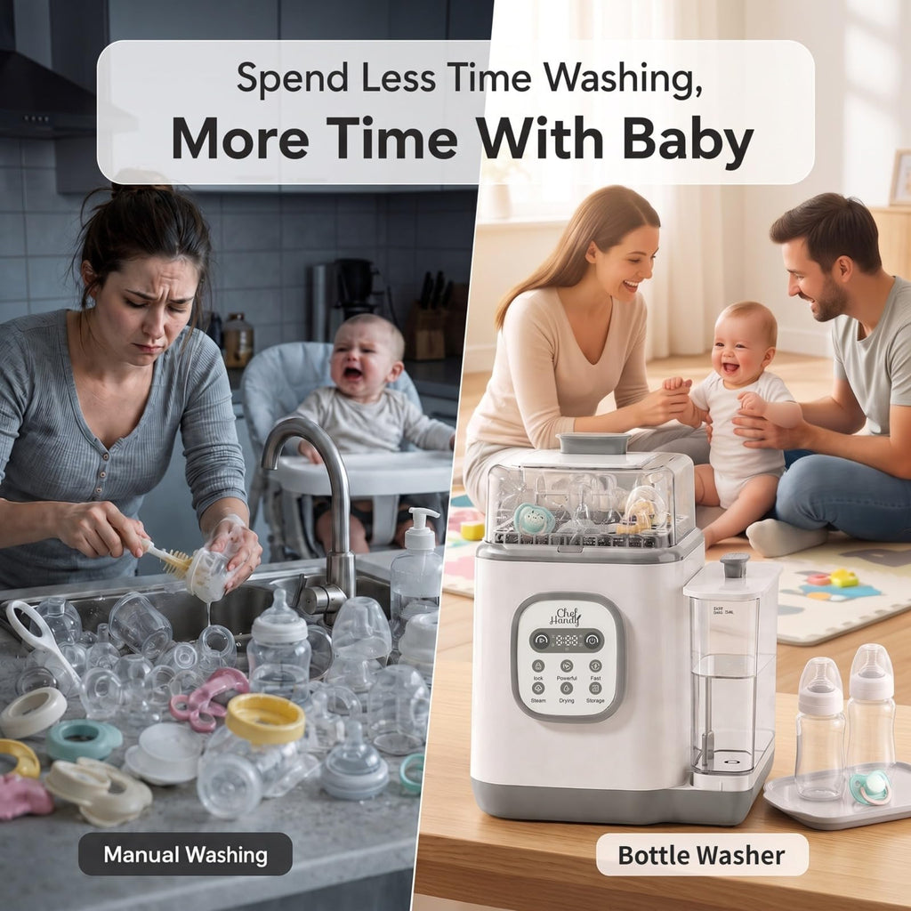 All in One Baby Bottle Washer Sterilizer and Dryer