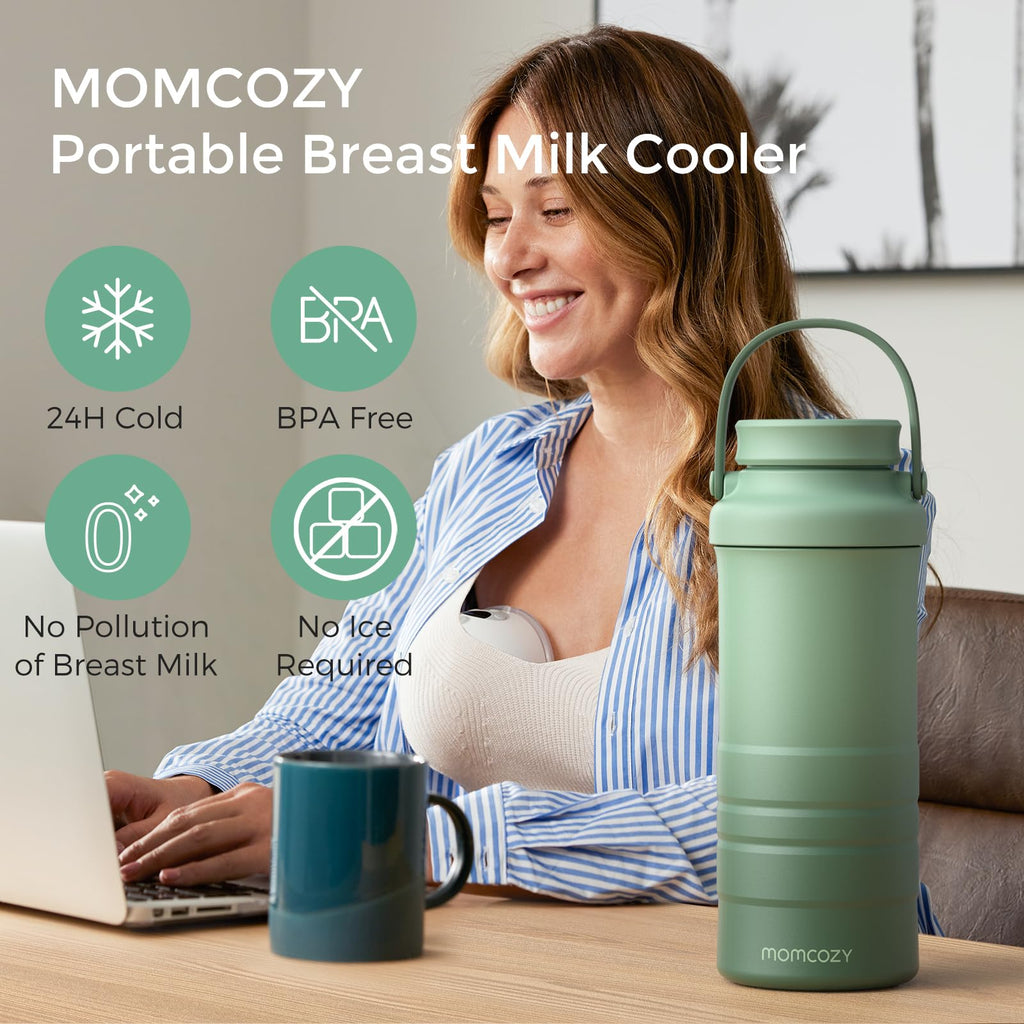 Portable Breast Milk Cooler and Storage Bag