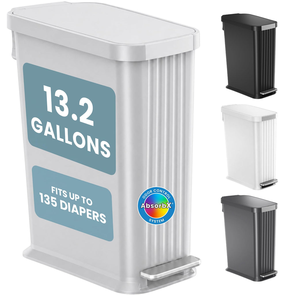 Touchless Sensor Baby Diaper Pail 3 Gallon