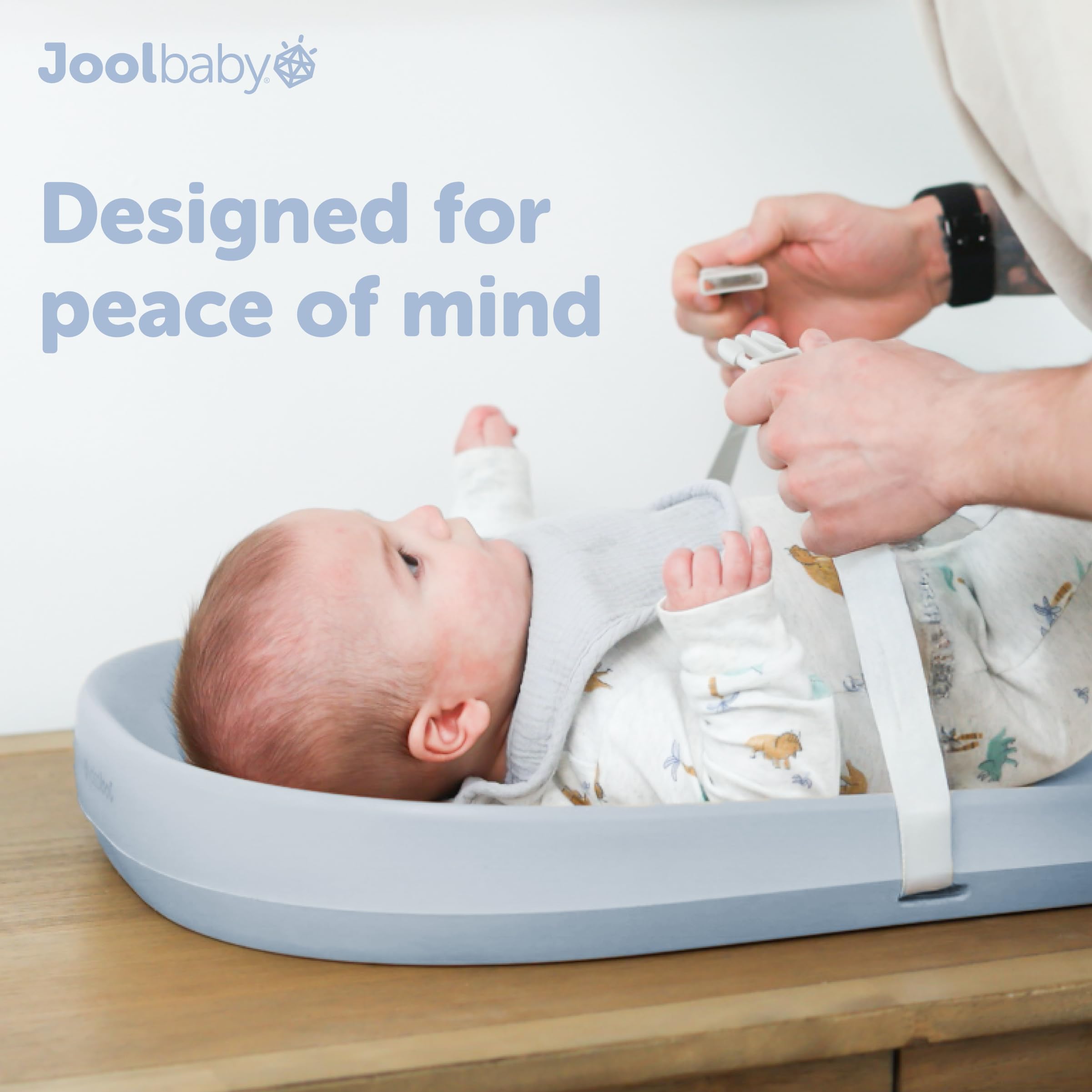 Waterproof Portable Baby Changing Pad with Foam Cushion