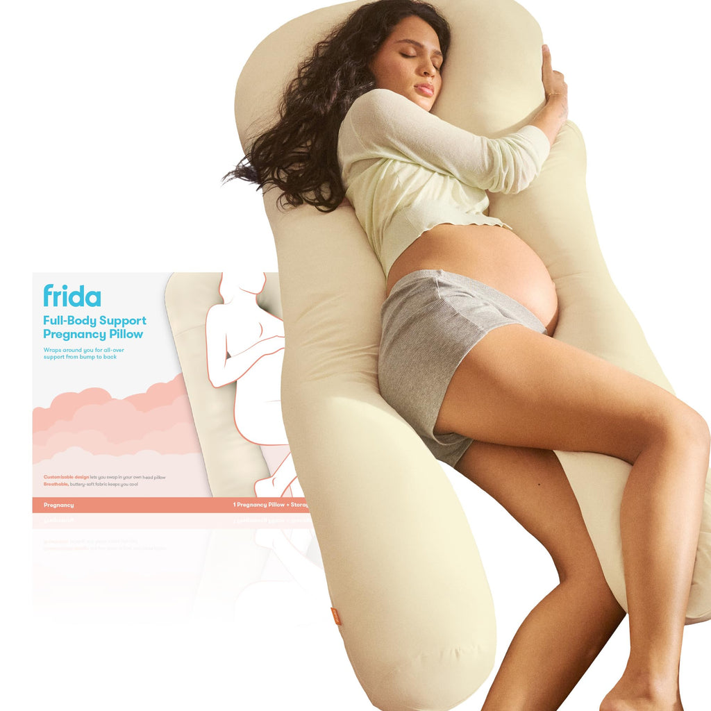 Cooling Full Body Pregnancy Pillow with Head to Toe Support