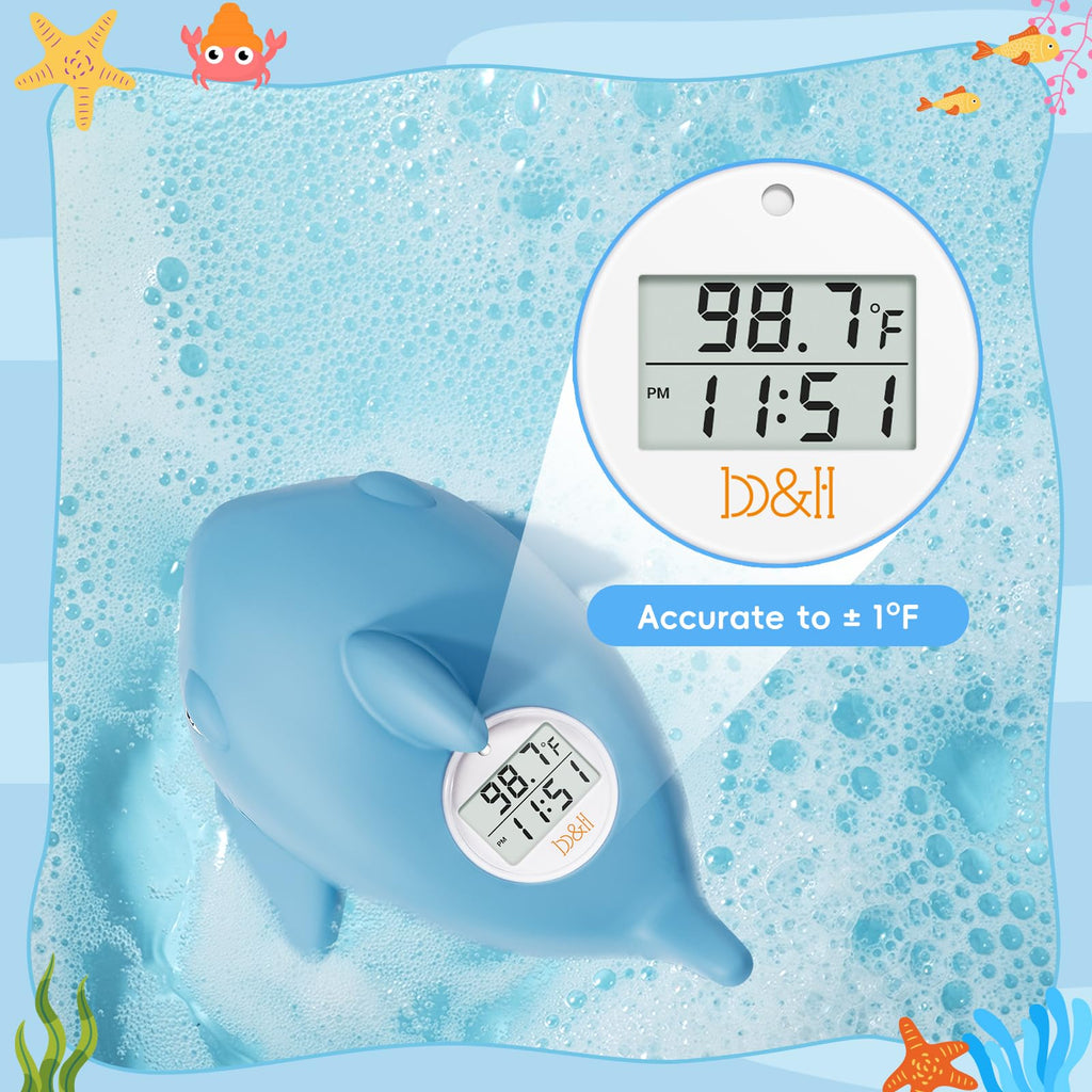 Floating Baby Bath Thermometer with Easy Read Display