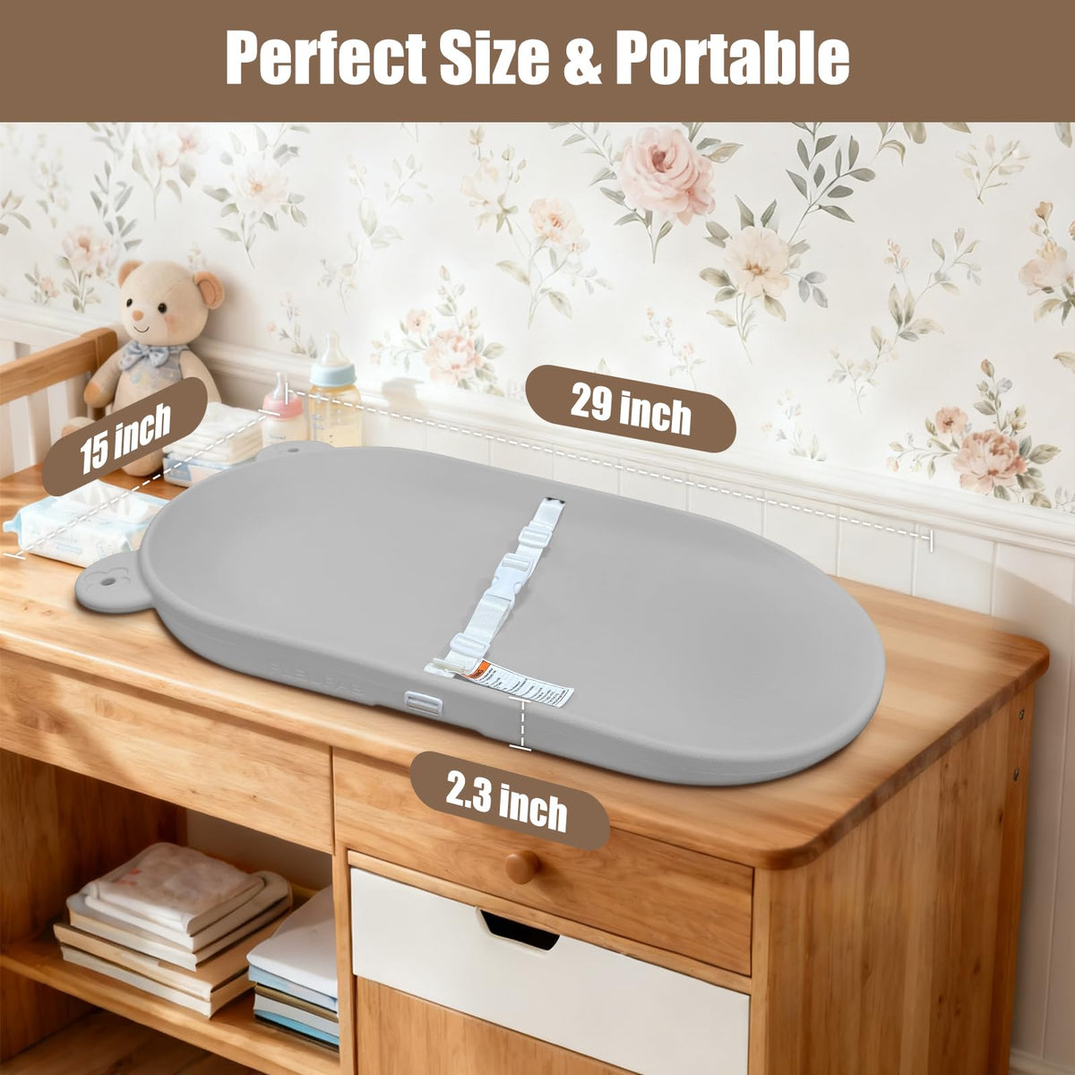 Waterproof Non Slip Portable Baby Changing Pad