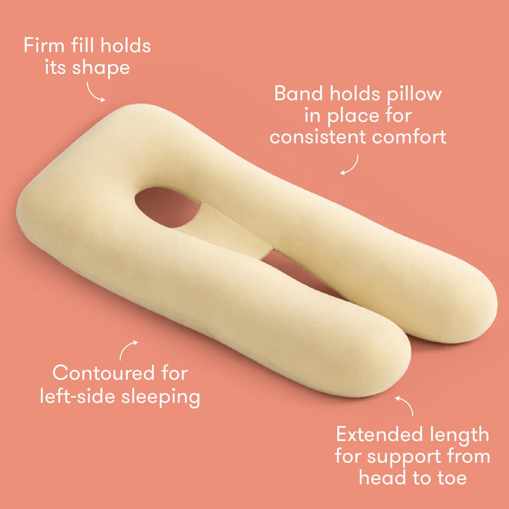 Cooling Full Body Pregnancy Pillow with Head to Toe Support