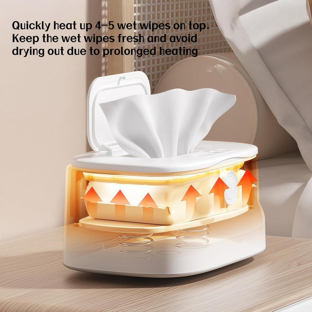 Large Capacity Baby Wipe Warmer with Temperature Control
