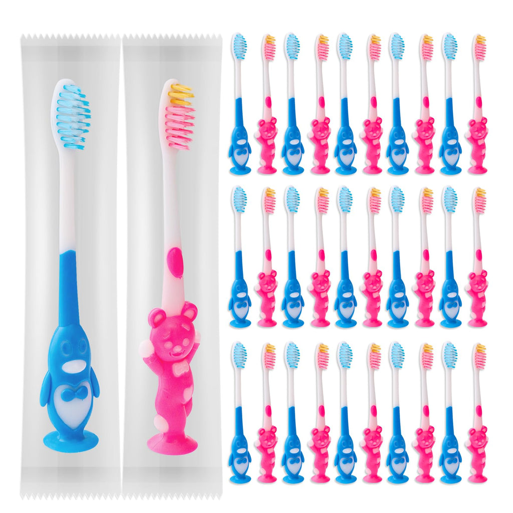 Toddler Toothbrushes Individually Wrapped Bulk Pack