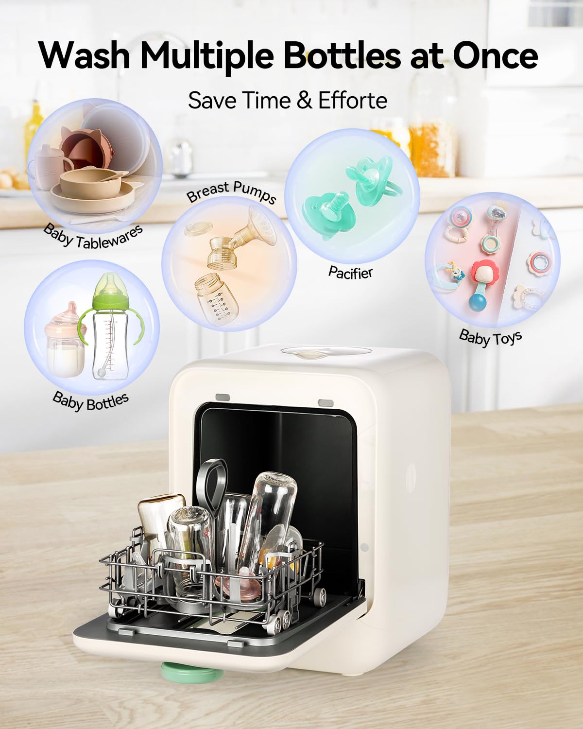 All in One Baby Bottle Washer Sterilizer and Dryer