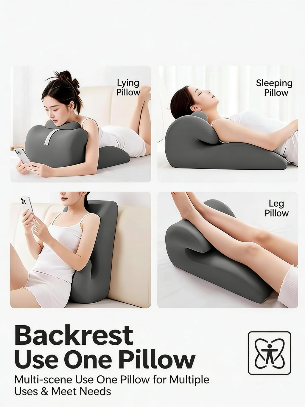 27 Degree Wedge Pillow for Pregnancy and Body Support