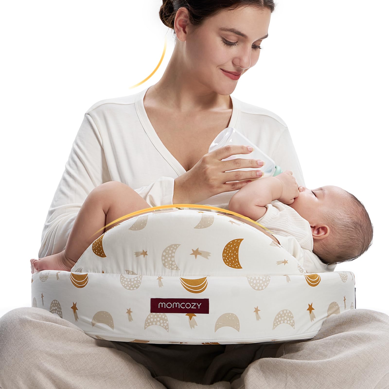 Memory Foam Nursing Pillow with Adjustable Support