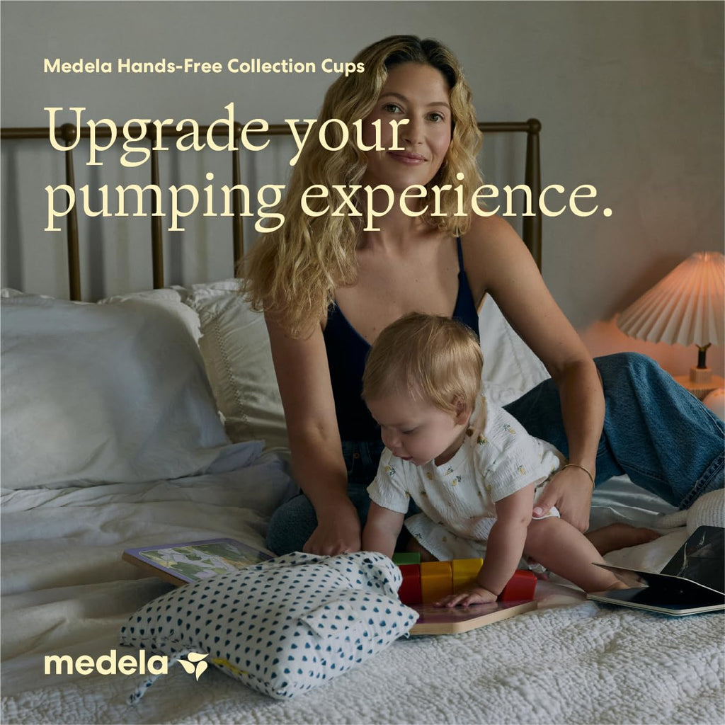 Electric Breast Pump with Hands Free Collection Cups