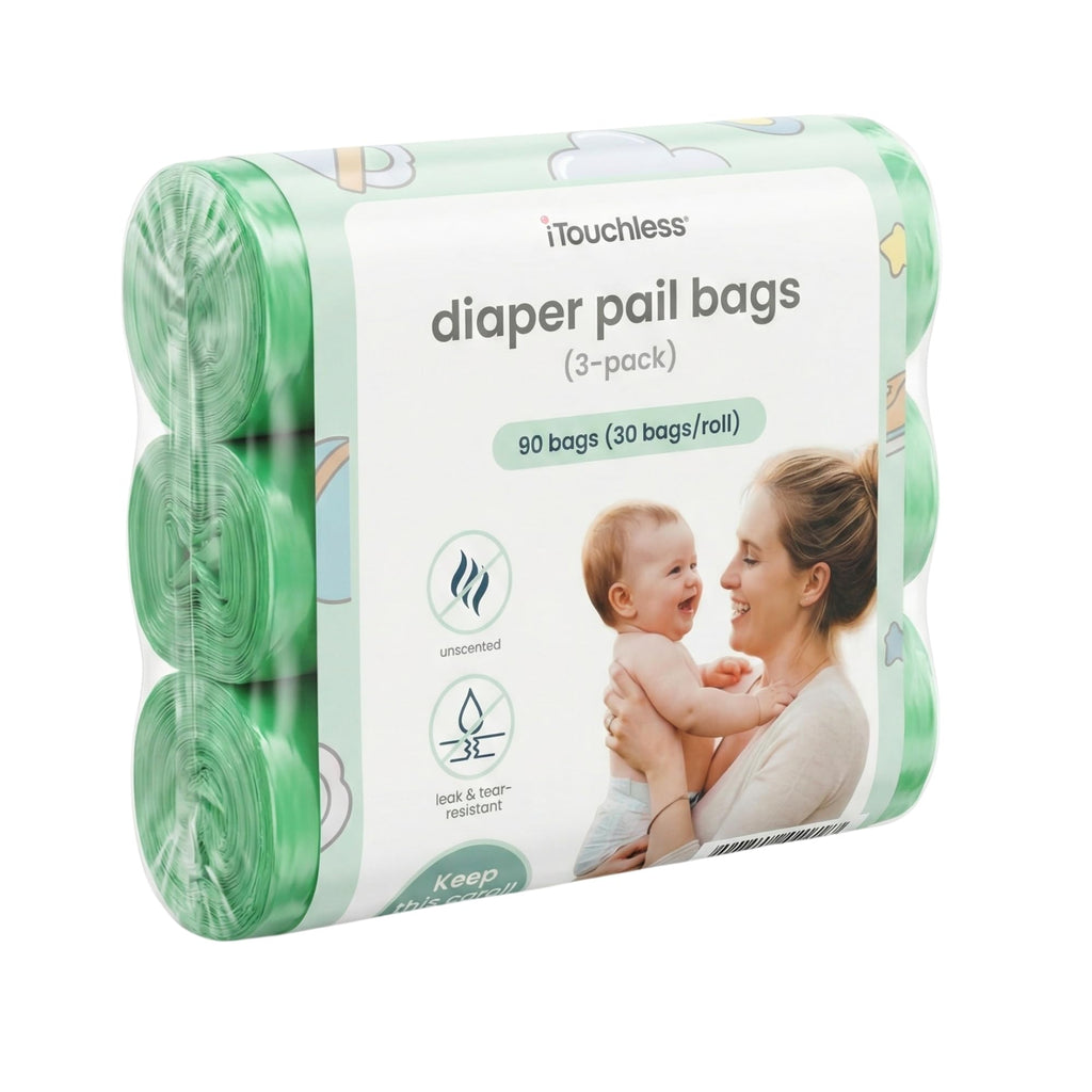 Touchless Sensor Baby Diaper Pail 3 Gallon