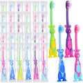 Soft Kids Toothbrushes with Protective Covers