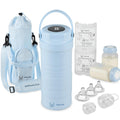 Portable Breast Milk Cooler Travel Bag with Ice Pack
