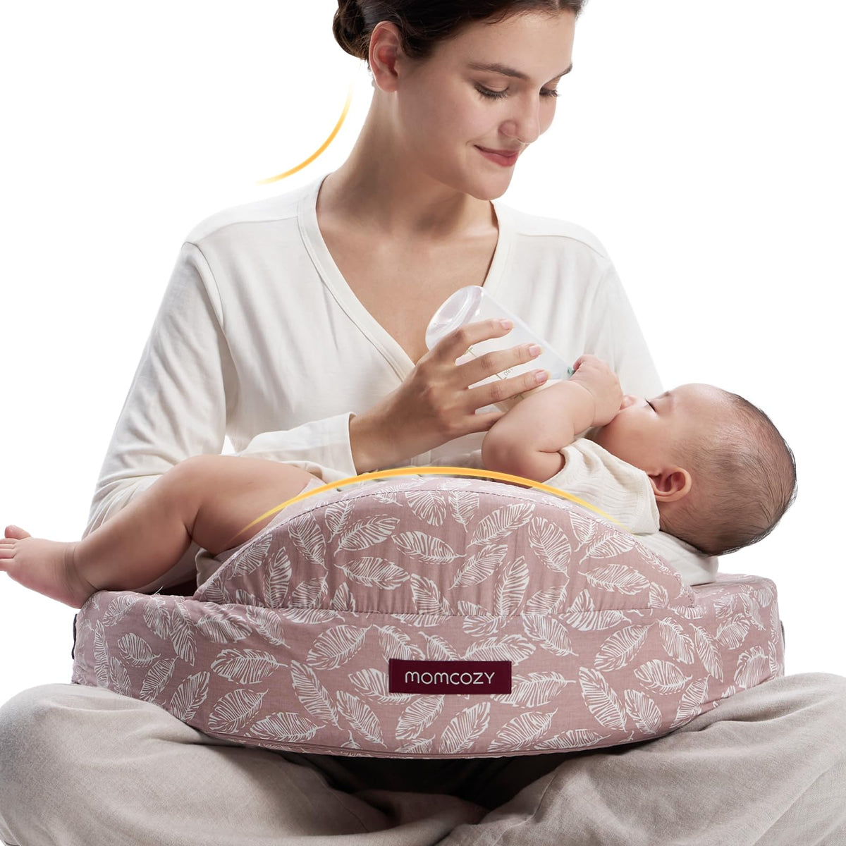 Memory Foam Nursing Pillow with Adjustable Support
