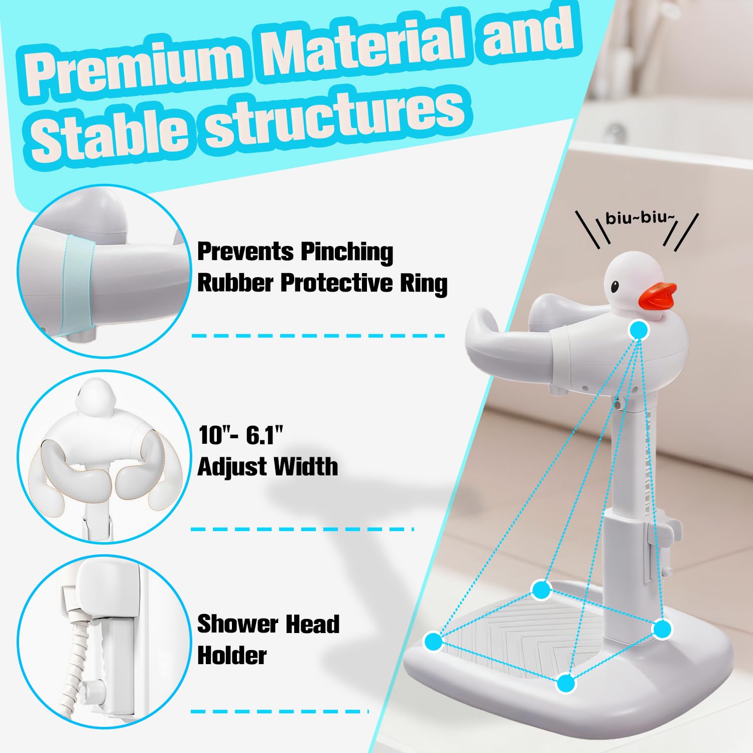 Baby Shower Stand for Bathing
