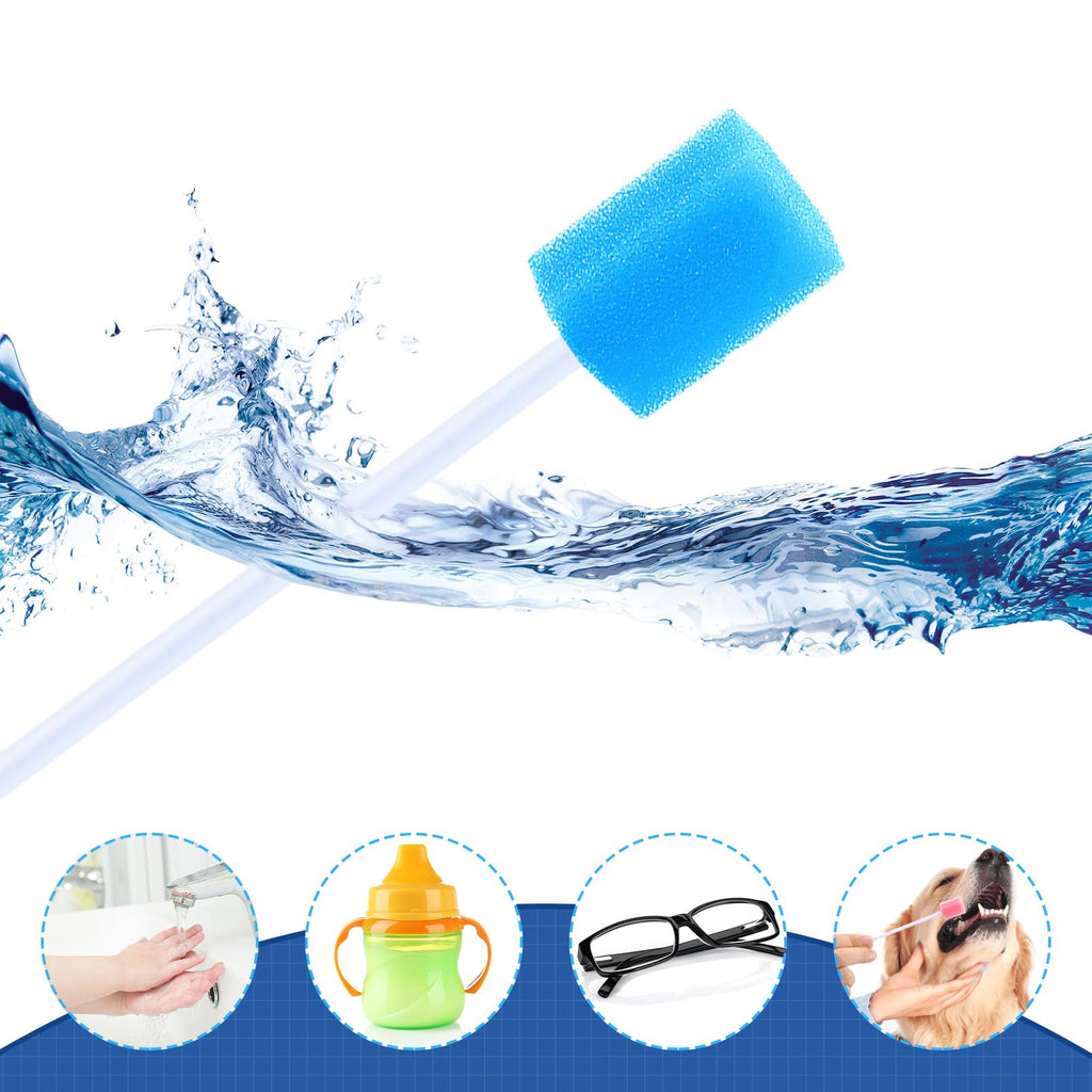 Disposable Oral Cleaning Swabs 500 Pack
