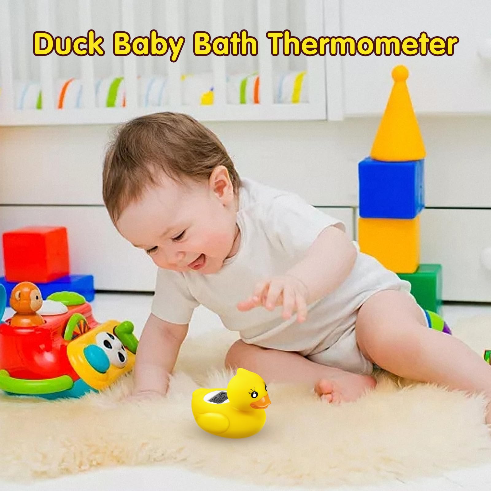 Digital Baby Bath and Room Temperature Thermometer