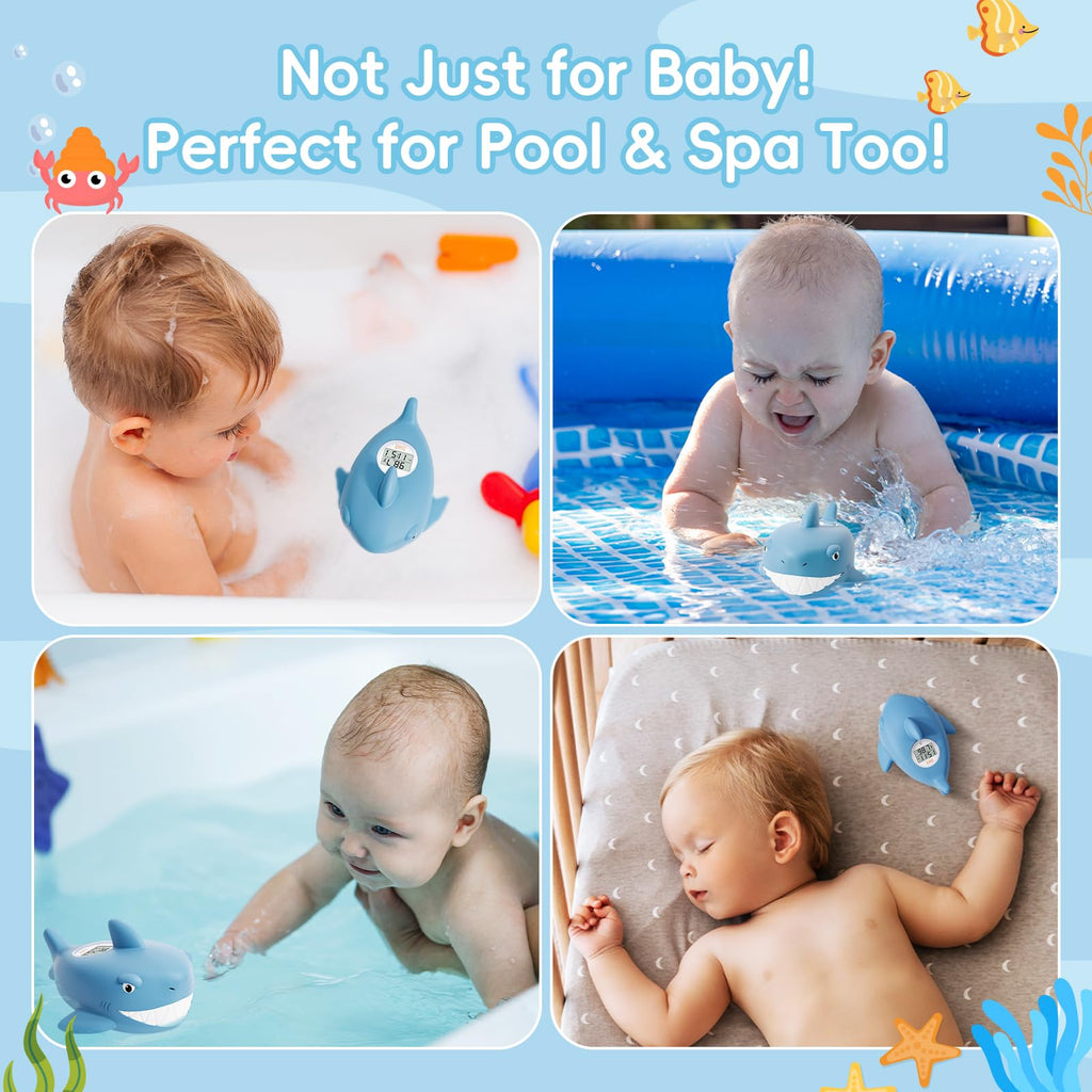 Floating Baby Bath Thermometer with Easy Read Display